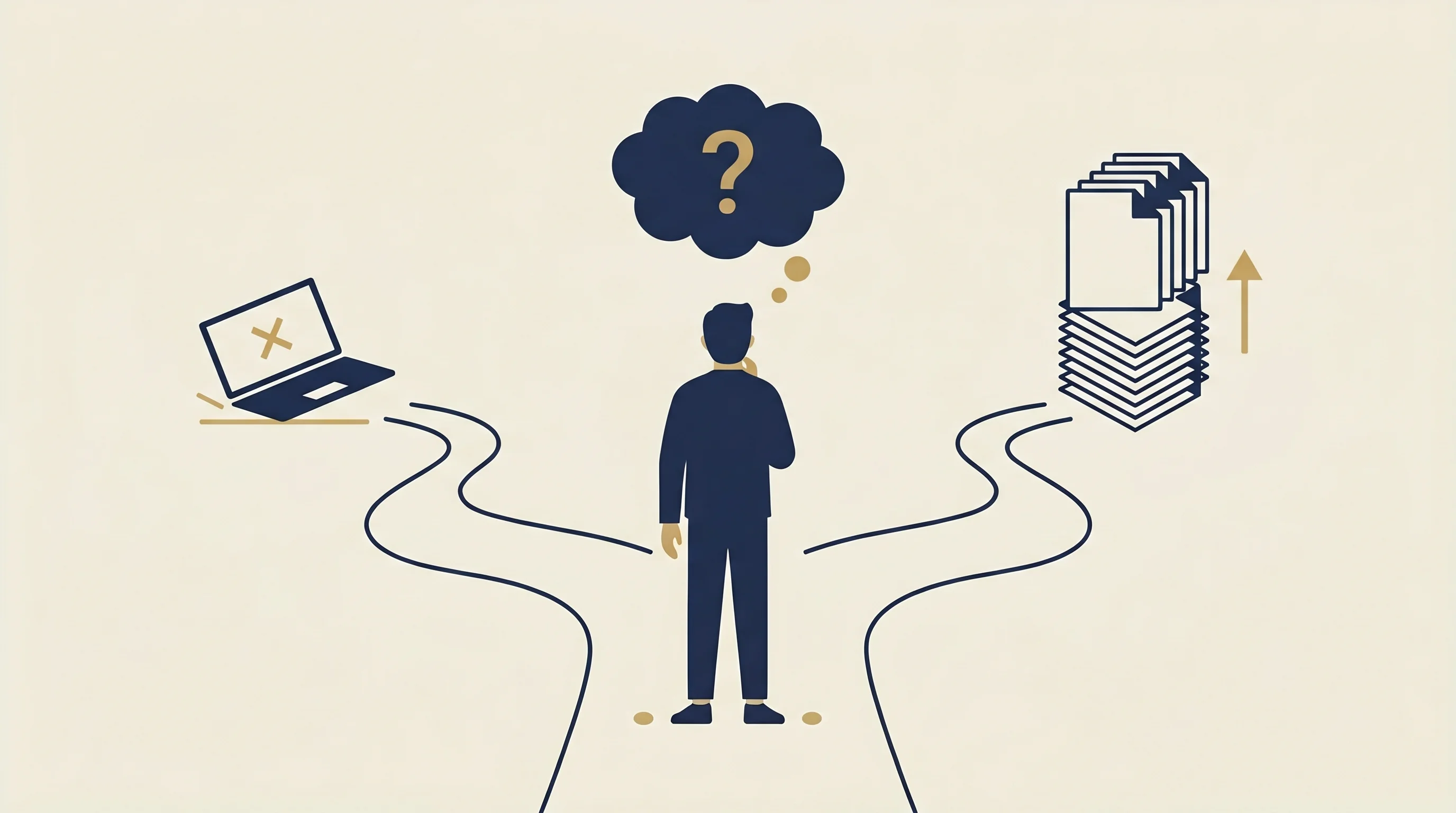 La logique du builder IA : pourquoi la méta-question change tout